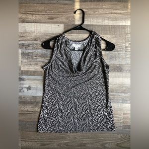 Charter Club Black & White Woman’s Blouse XS